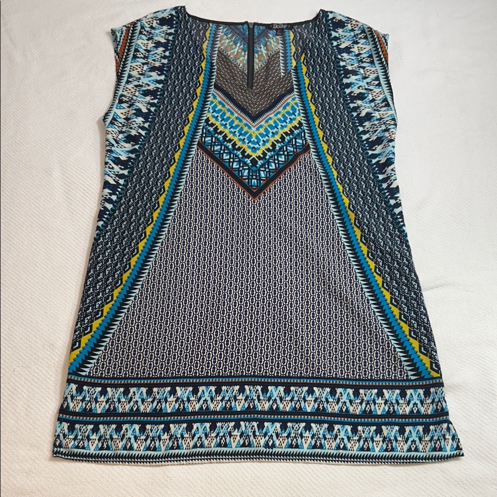 BeBop Blue and Yellow Patterned 👗